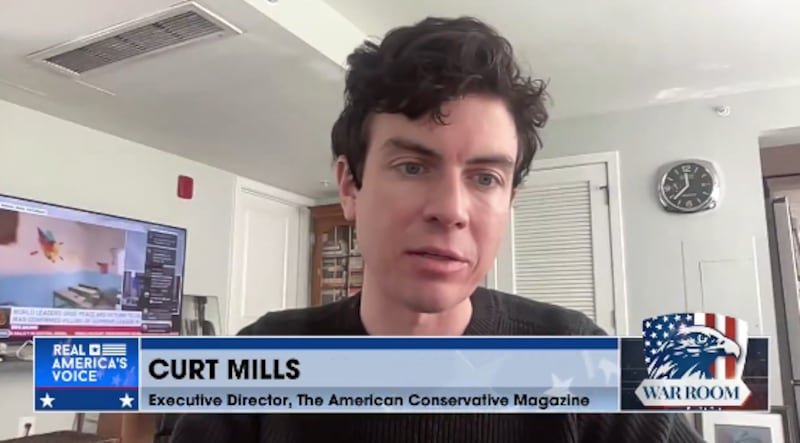 Curt Mills on Bannon’s War Room