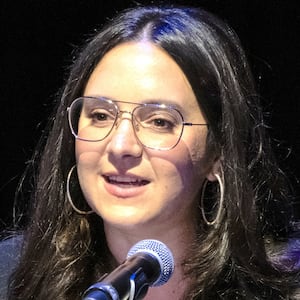 Bari Weiss at The Theatre at the Ace Hotel on Wednesday, Sept. 13, 2023, in Los Angeles, CA.