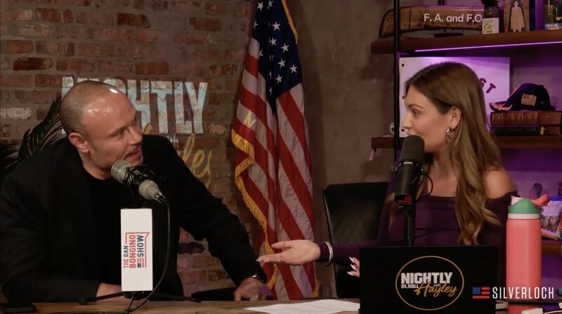 Bongino and Caronia chew the fat. Many didn't like it.