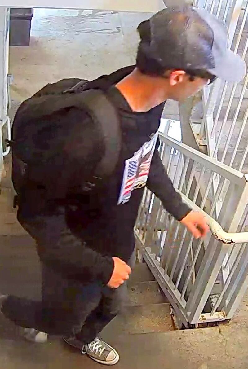 New photos released by the FBI on Thursday of the person of interest in the Charlie Kirk killing.