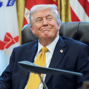 President Donald Trump insisted there cannot be a president with a learning disability while attacking Gov. Gavin Newsom while seated in the Oval Office on March 16, 2026.