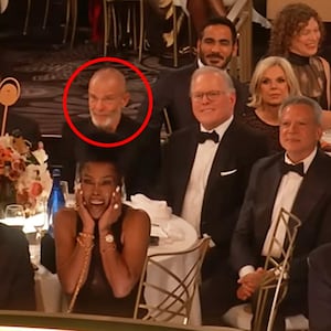 Aviv “Vivi” Nevo at the Golden Globes on Jan. 11, 2026.