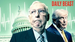 Mitch McConnell and Donald Trump