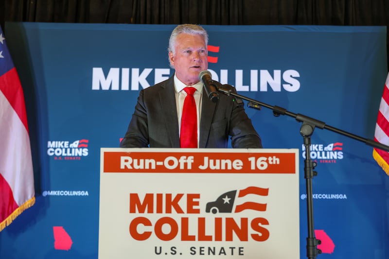 Mike Collins and his opponent Derek Dudley share several alleged endorsers ahead of their upcoming primary face-off.