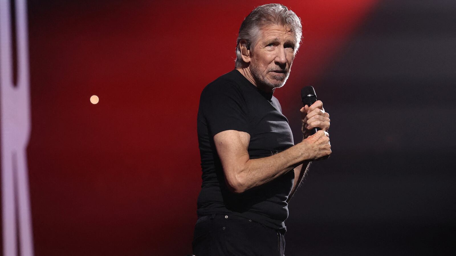 Pink Floyd co-founder Roger Waters performs during his This Is Not a Drill tour at Crypto.com Arena in Los Angeles, California, U.S., September 27, 2022.