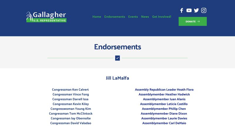 ElectJamesGallagher.com