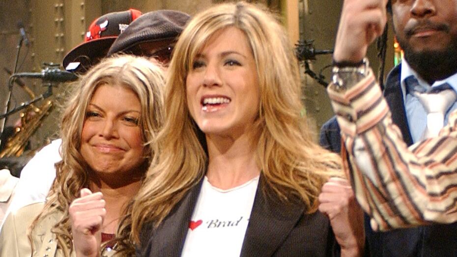 apl.de.ap, Fergie, Jennifer Aniston, will.i.am, Taboo, on January 10, 2004