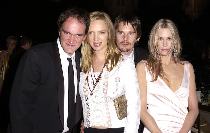 Quentin Tarantino, Uma Thurman, Ethan Hawke & Daryl Hannah