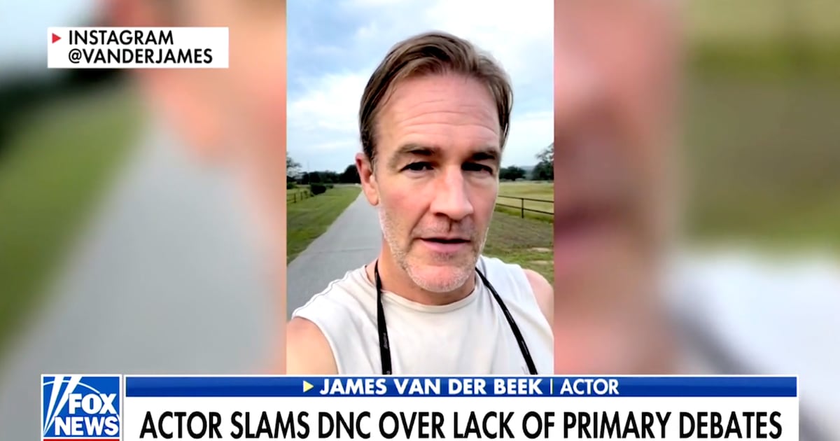 How James Van Der Beek Became Fox News’ New Hero
