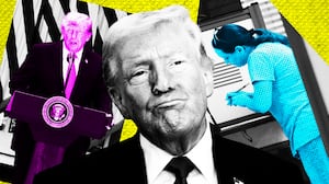 Donald Trump photo illustration