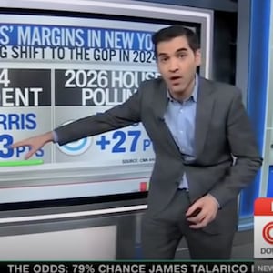 Harry Enten discusses New York's massive swing leftward.