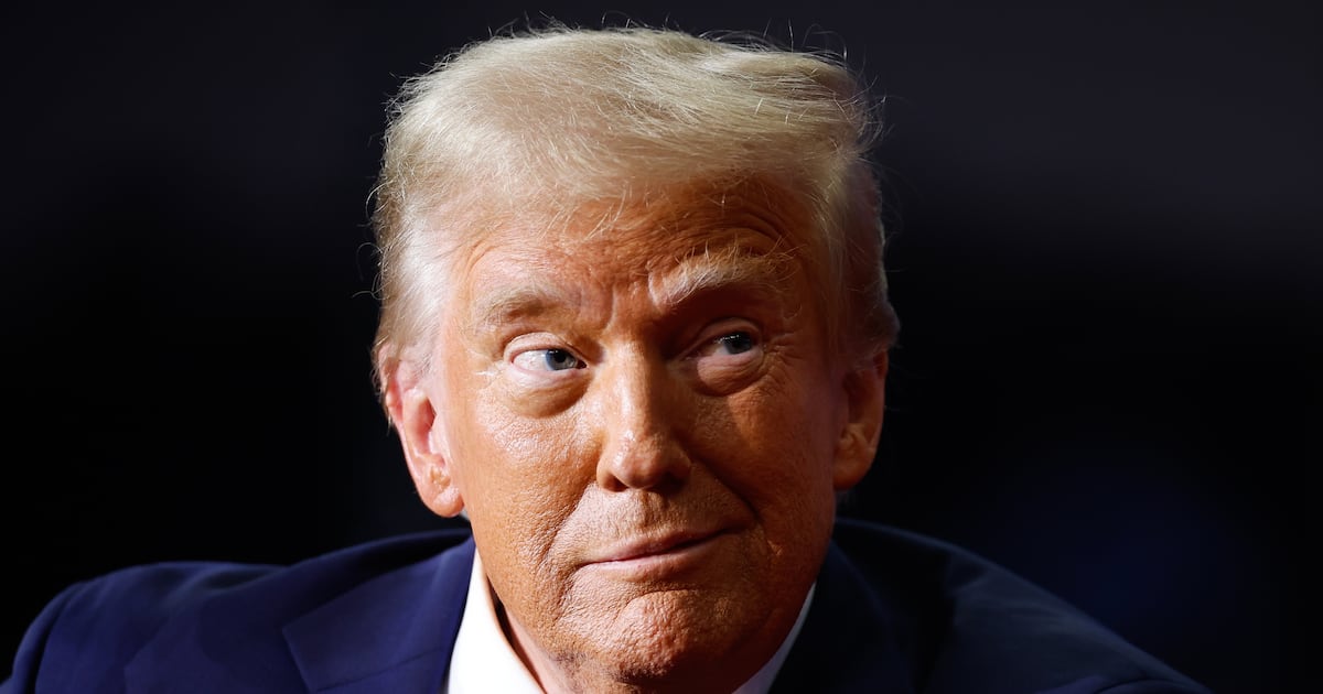 Trump Posts Cringe Throwback Pics in Self-Promo Shocker