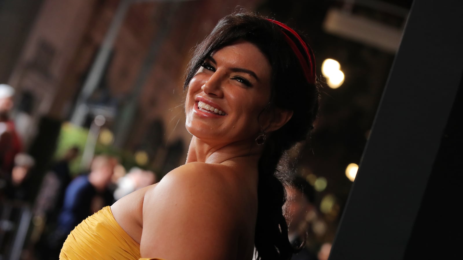 Gina Carano is speaking out after being fired from “The Mandalorian.”