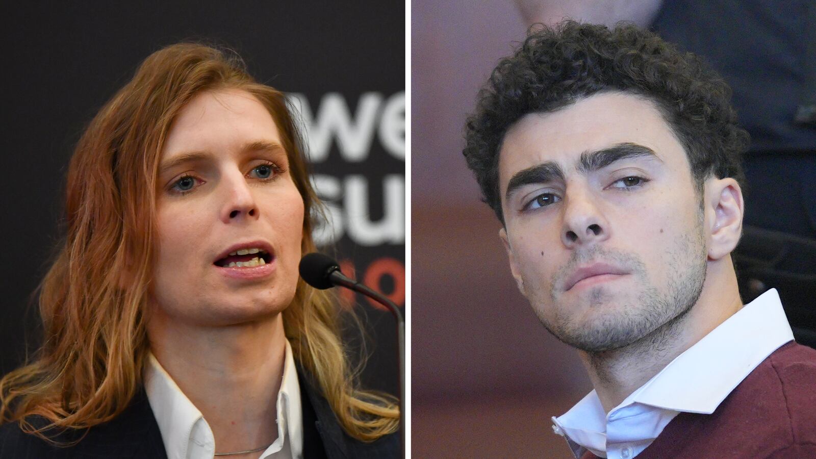 Chelsea Manning and Luigi Mangione.