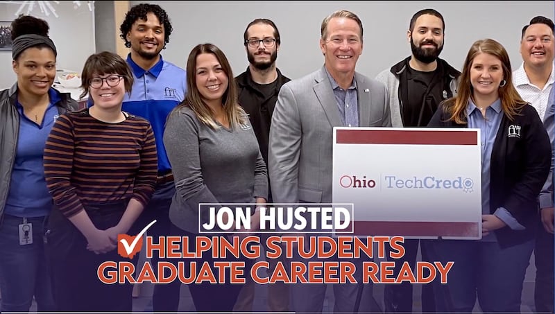 Jon Husted tick helping students graduate career ready