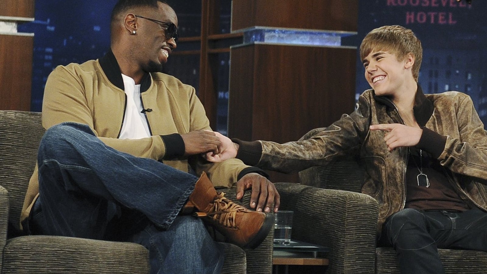 Diddy and Justin Bieber on ‘Jimmy Kimmel Live!’