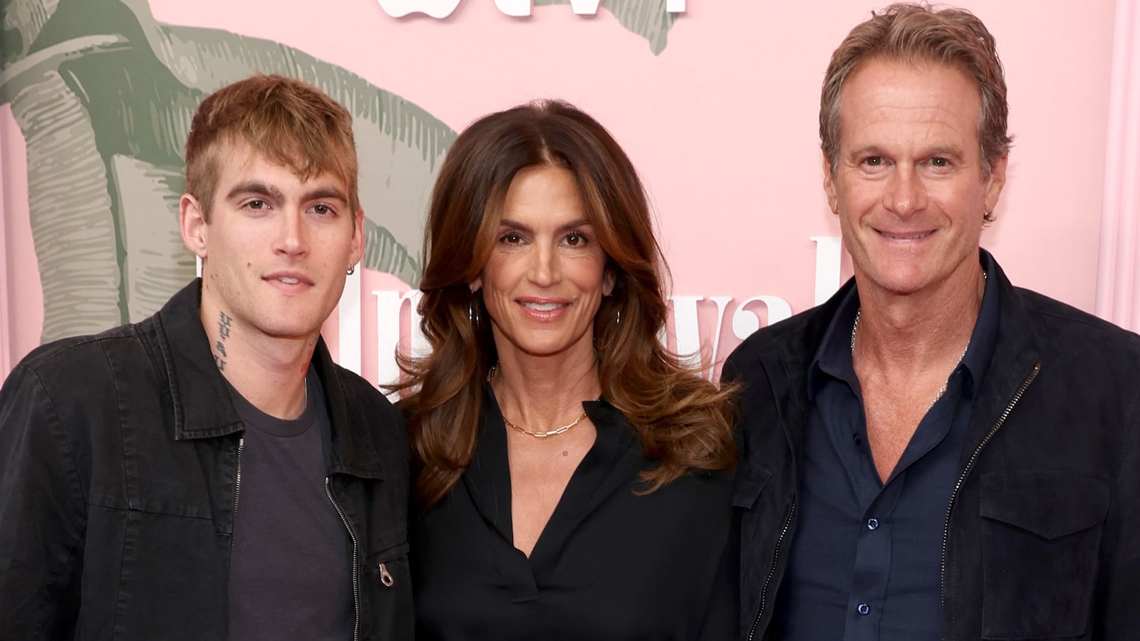 Presley Gerber, Cindy Crawford, Rande Gerber