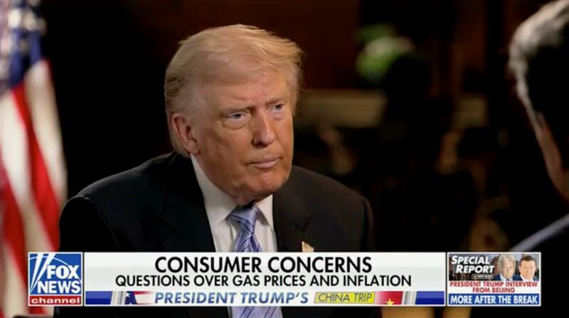 Trump grumbled to Fox about the "fake question" that elicited his admission.