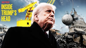 Donald Trump destroying Washington D.C.