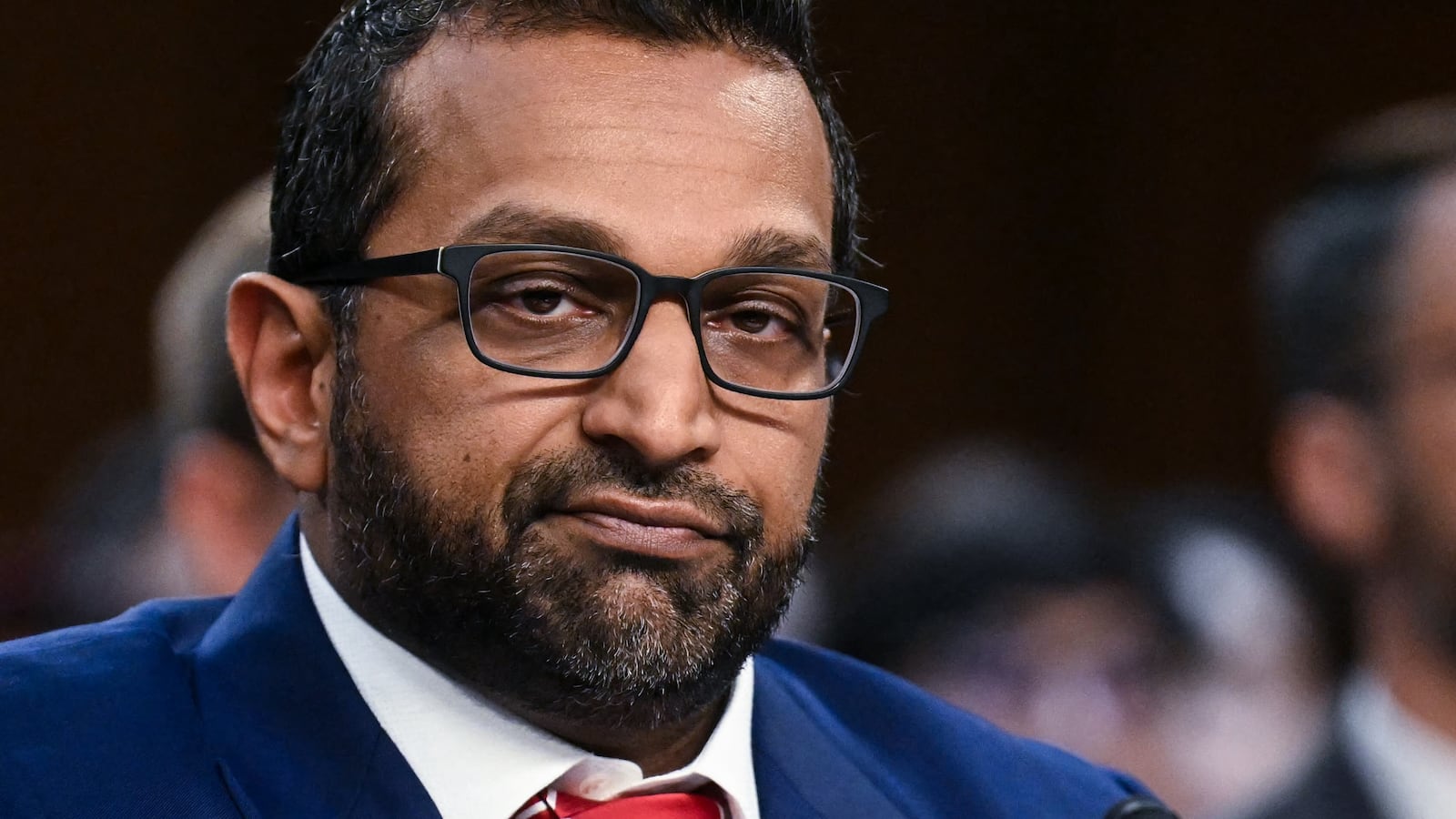 FBI Director Kash Patel testifies during a Senate Judiciary Committee hearing on on September 16, 2025.