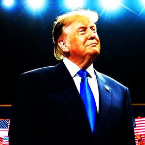 Donald Trump photo illustratio