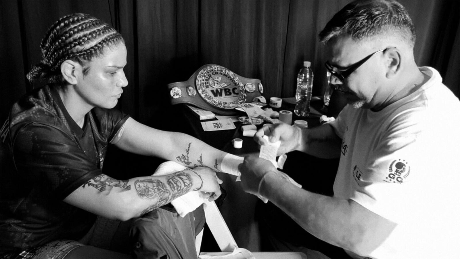 A photo illustration showing Sabrina Perez.