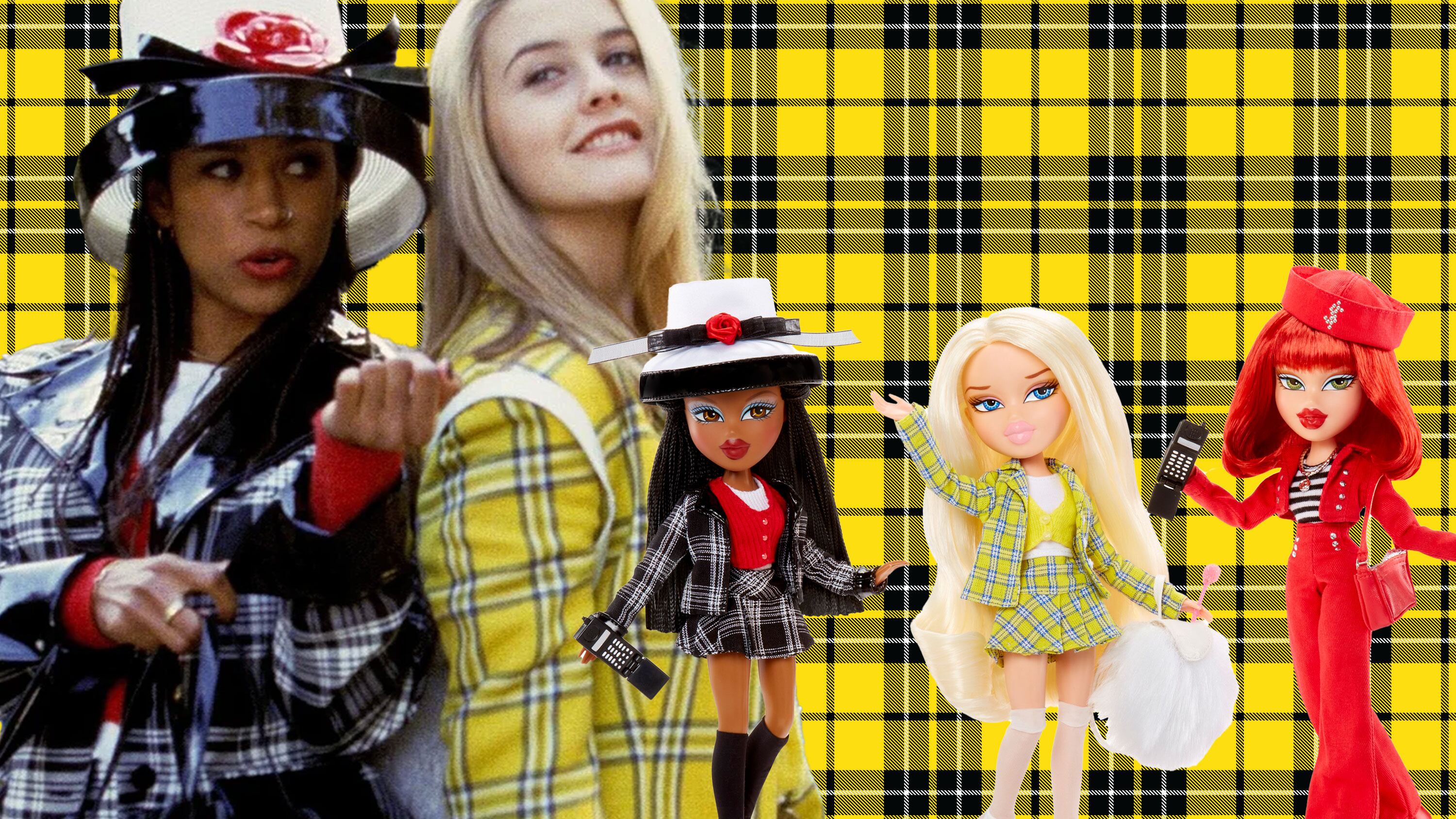 Still from Clueless with Clueless Bratz dolls