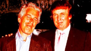 Jeffrey Epstein and Donald Trump.
