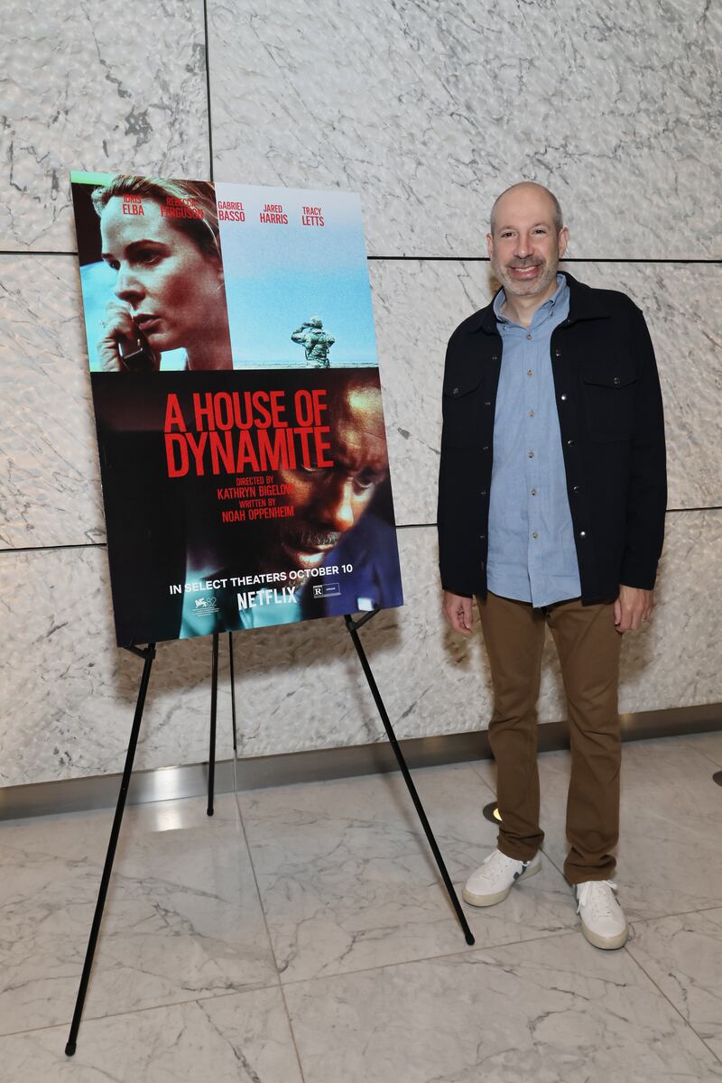 Noah Oppenheim attends Netflix's "A HOUSE OF DYNAMITE" AMPAS Screening