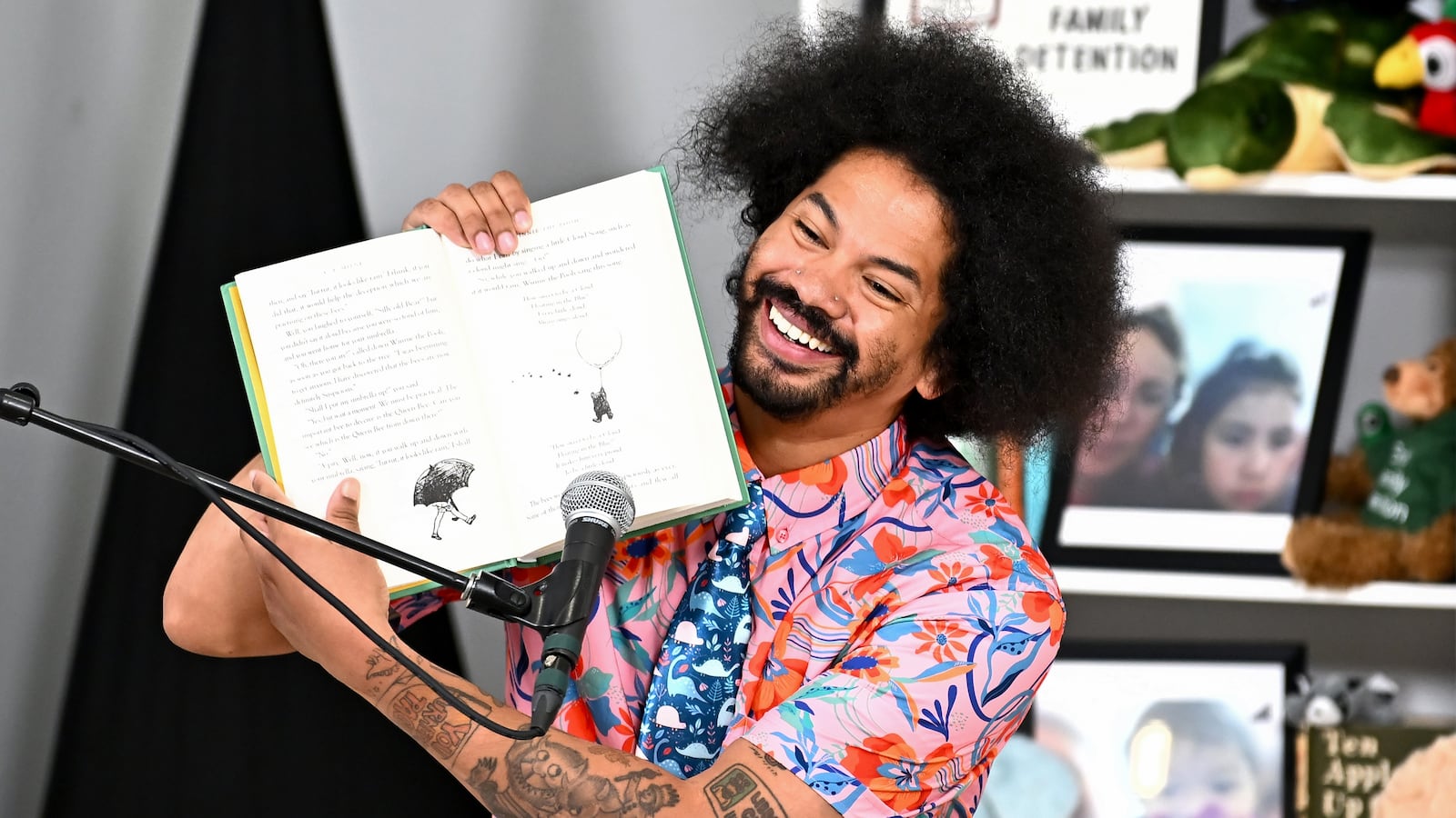 Mychal Threets, aka Mychal the Librarian.