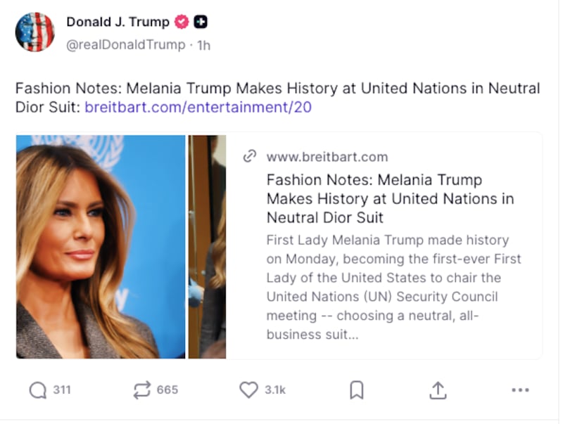 Trump / Truth Social