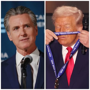 Newsom, Trump