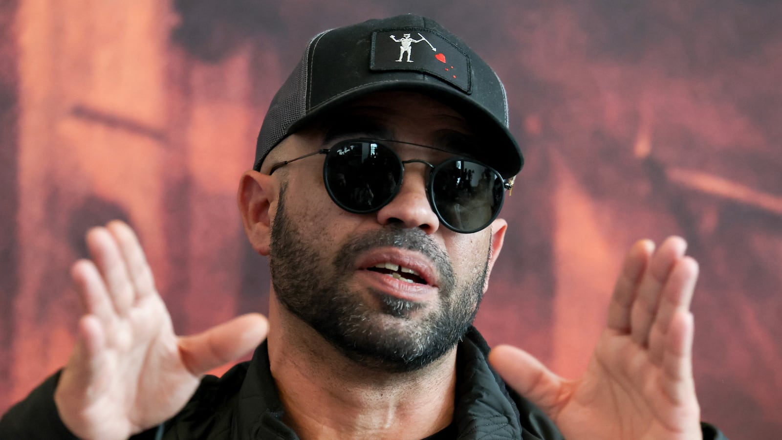 Enrique Tarrio after his release from jail last month.