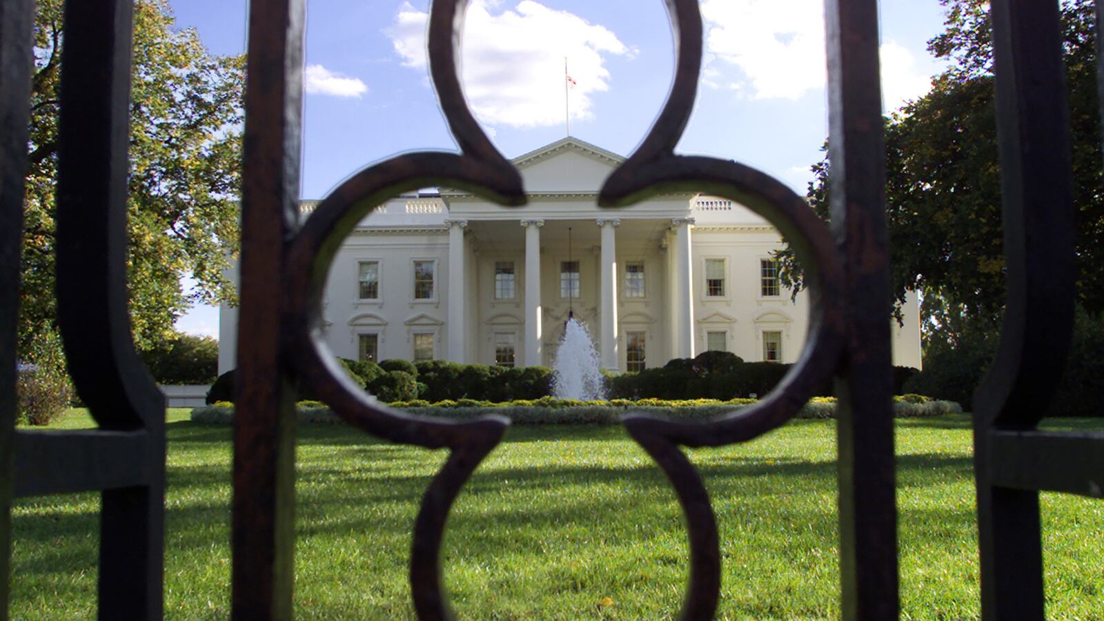 White House gate