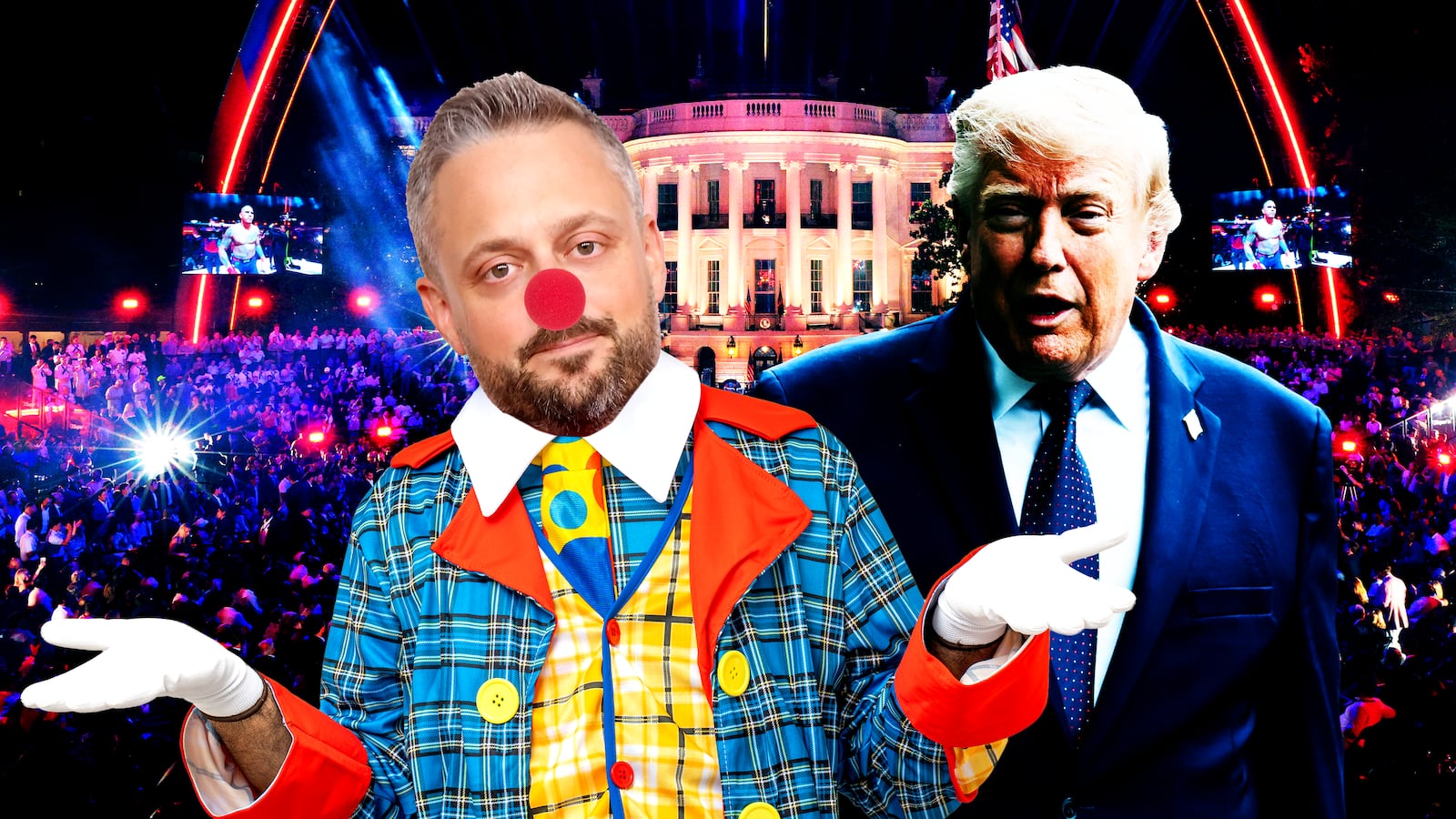 Nate Bergatze, Donald Trump photo illustration