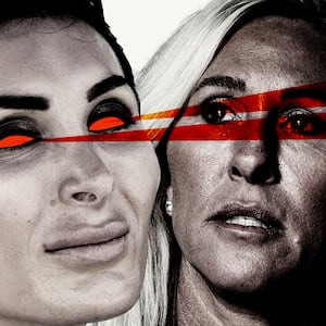 Laura Loomer and Marjorie Taylor Greene