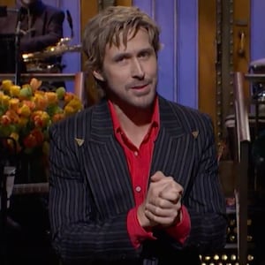 Ryan Gosling hosts "Saturday Night Live" on March 7, 2026.