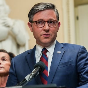 House Speaker Mike Johnson slammed the Senate bill to fund DHS except ICE and CBP as a "joke" and said the House would not vote on it on Friday as the partial government shutdown continues.