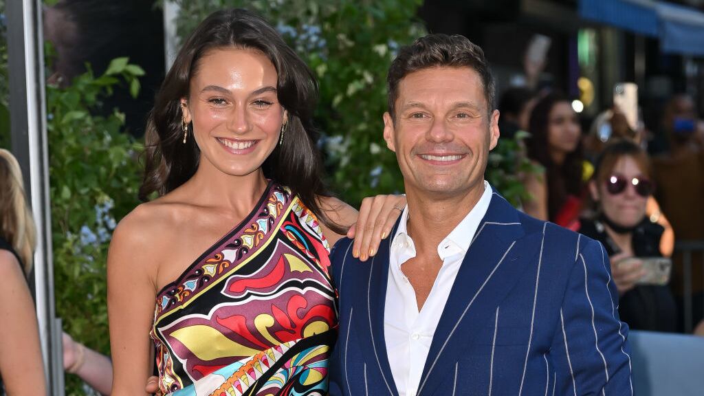 Aubrey Paige Petcosky and Ryan Seacrest
