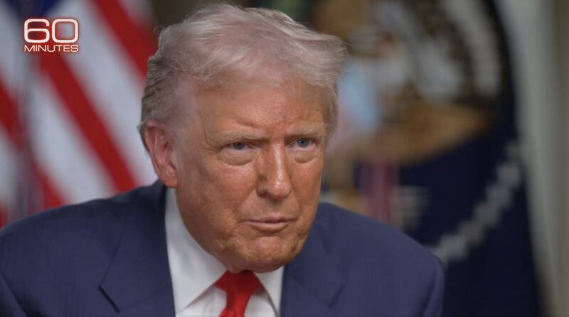 Donald Trump on 60 Minutes with Norah O’Donnell