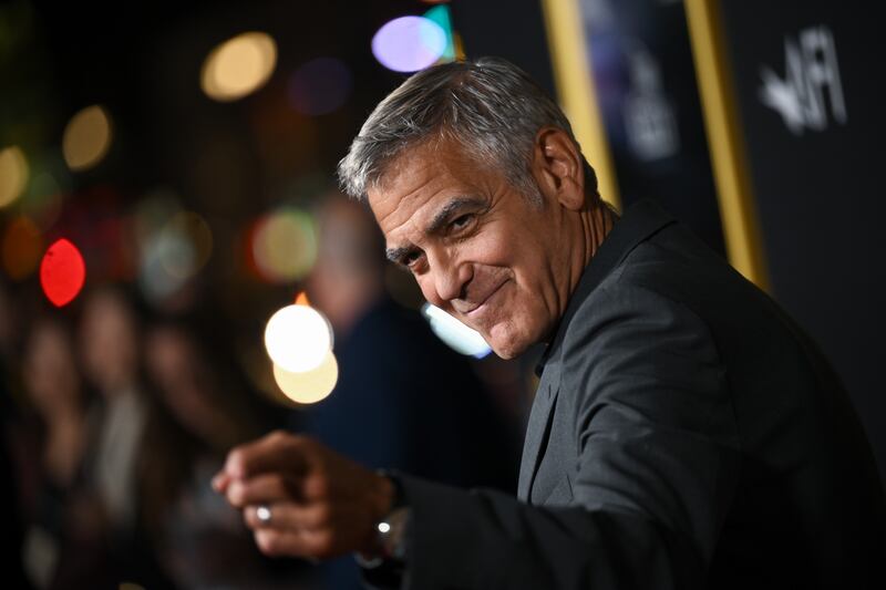 George Clooney at the AFI Fest 2025 Premiere of "Jay Kelly" held at TCL Chinese Theatre on October 23, 2025 in Los Angeles, California. (Photo by Michael Buckner/Variety via Getty Images)