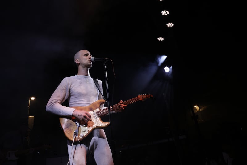 DETROIT, MICHIGAN - AUGUST 29: JMSN performs during AudioJack Music Fest 2026 at The Lincoln Factory on August 29, 2026 in Detroit, Michigan. (Photo by Monica Morgan/Getty Images)