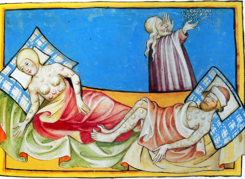 bubonic plague black death