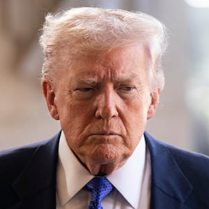 U.S. President Donald Trump speaks to reporters and members of the media at Mar-a-Lago on February 1, 2026 in Palm Beach, Florida.
