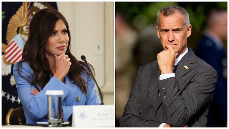 Kristi Noem / Corey Lewandowski split
