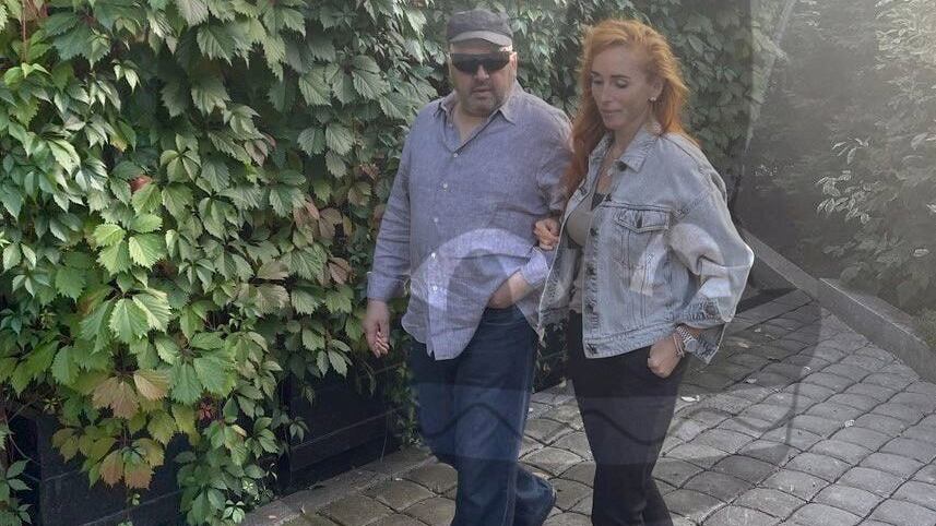 A view shows a couple appearing to be Russian General Sergei Surovikin and his wife Anna at an unknown location, in this undated photo published September 4, 2023.