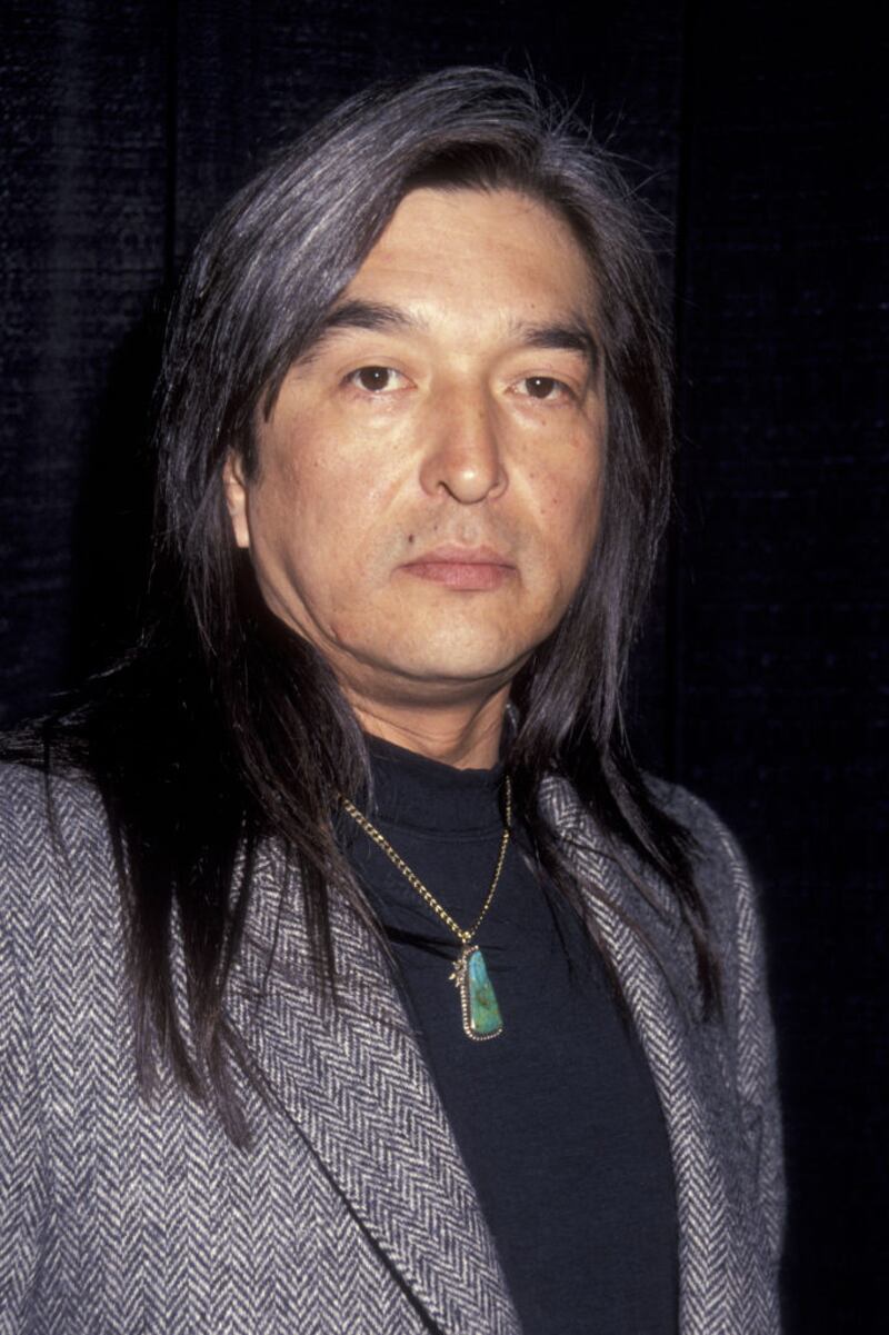 Graham Greene in 1991 after the success of 'Dances With Wolves'.