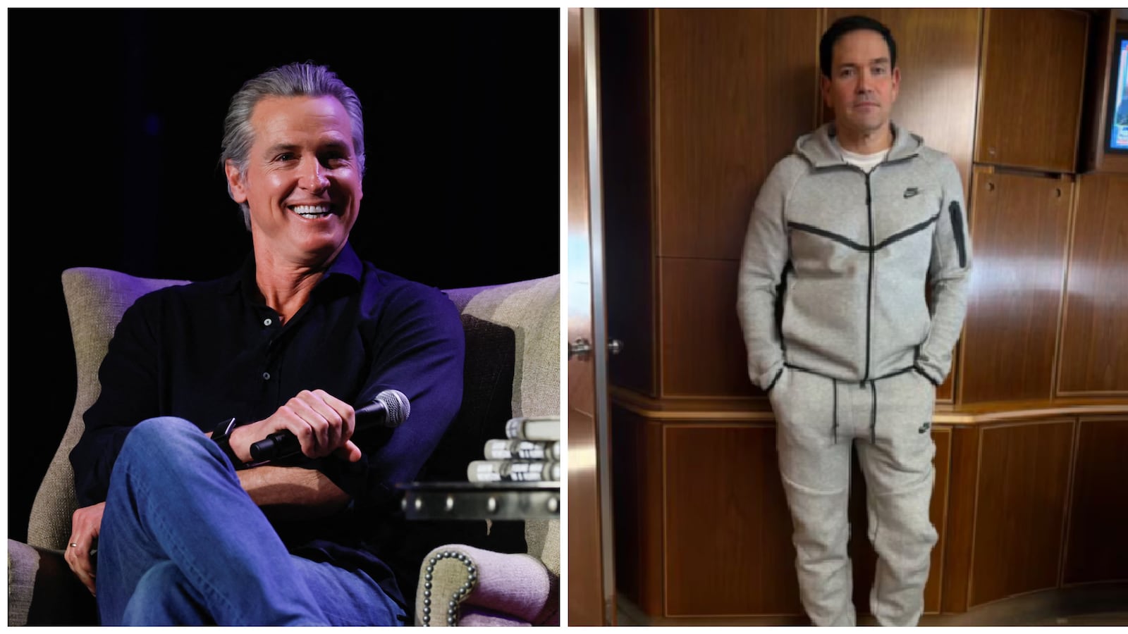 Newsom, Rubio