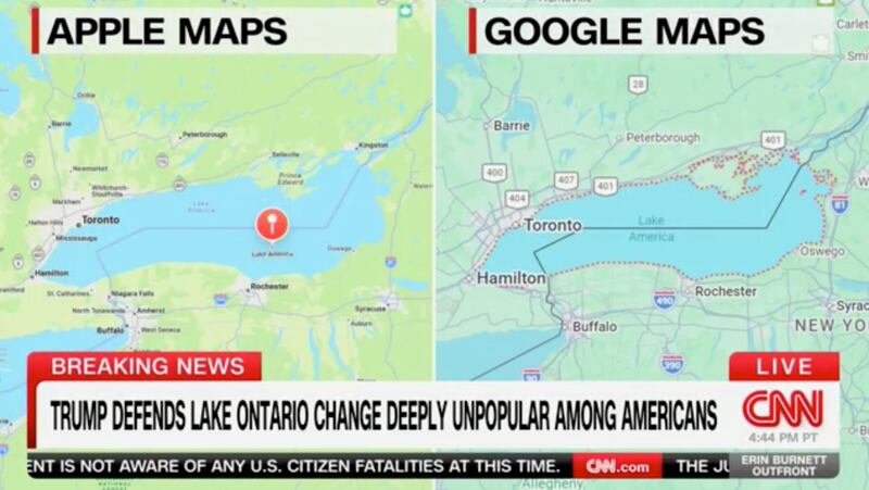 CNN show how two tech companies have bowed to President Trump.