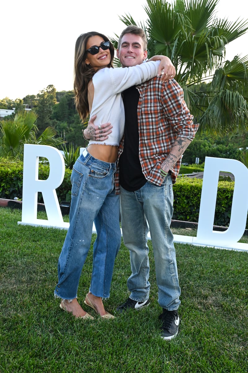 Kaia Gerber and Presley Gerber.